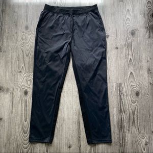 Lululemon Men’s Dark charcoal grey black athletic drawstring pants XL